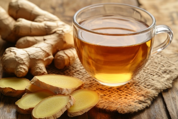 Ginger tea.