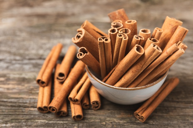 Cinnamon sticks.